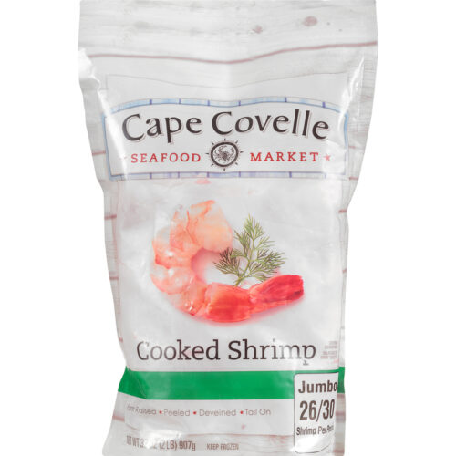 Cape Covelle Seafood Market Jumbo Cooked Shrimp 32 oz