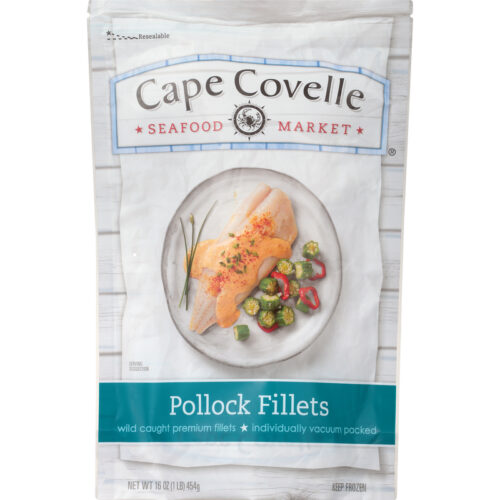 Cape Covelle Seafood Market Fillets Pollock 16 oz