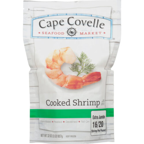 Cape Covelle Seafood Market Cooked Shrimp Extra Jumbo 32 oz