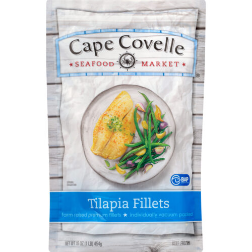 Cape Covelle Seafood Market Fillets Tilapia 16 oz