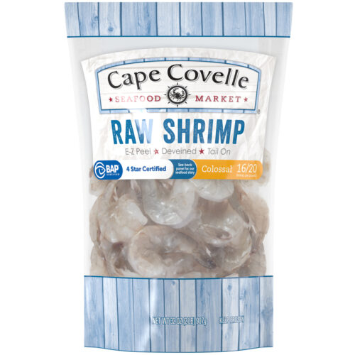 Cape Covelle Seafood Market Raw Colossal Shrimp 32 oz