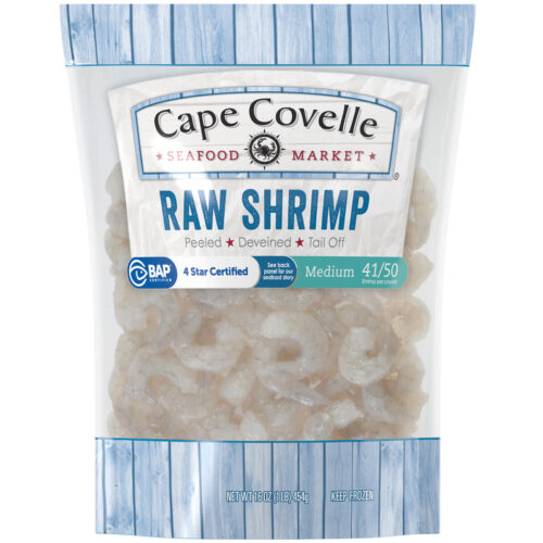 Cape Covelle Seafood Market Raw Medium Shrimp 16 oz