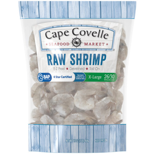 Cape Covelle Seafood Market Raw Shrimp X-Large 16 oz