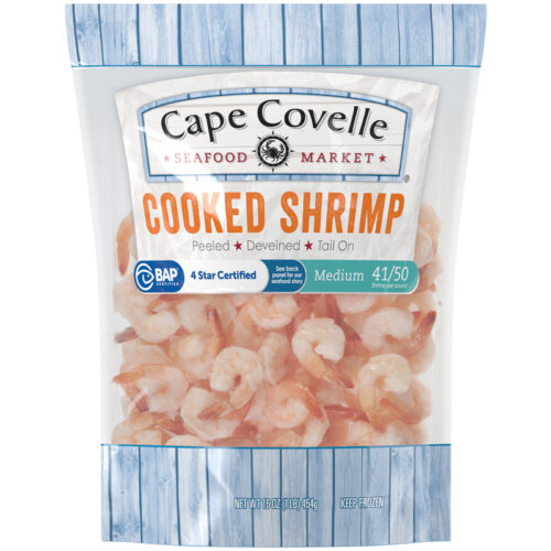 Cape Covelle Seafood Market Cooked Medium Shrimp 16 oz