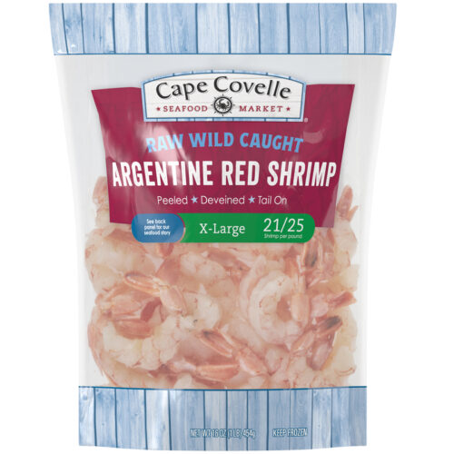 Cape Covelle Seafood Market Argentine X-Large Red Shrimp 16 oz