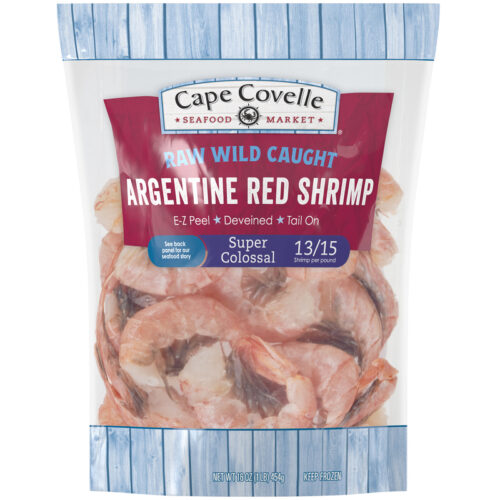 Cape Covelle Seafood Market Argentine Red Shrimp Super Colossal 16 oz