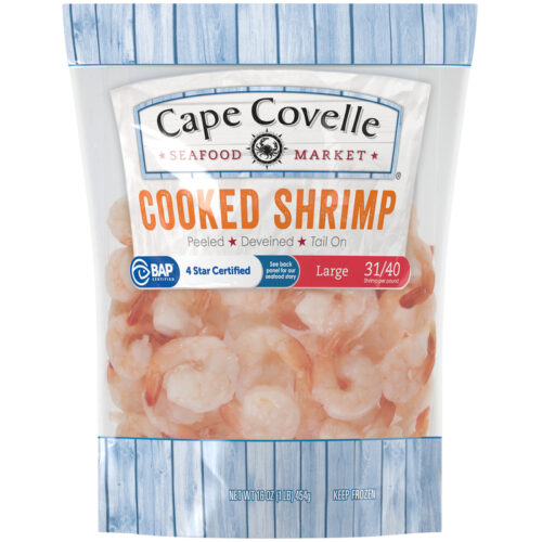 Cape Covelle Seafood Market Cooked Large Shrimp 16 oz