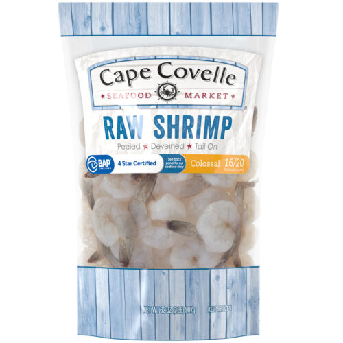 Cape Covelle Seafood Market Raw Shrimp Colossal 32 oz