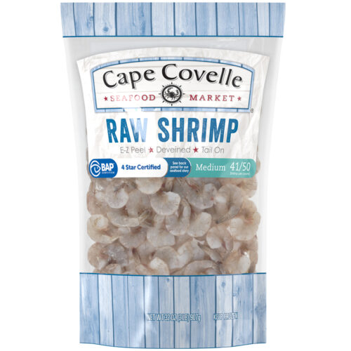 Cape Covelle Seafood Market Raw Medium Shrimp 32 oz