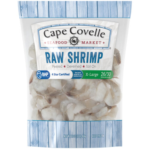 Cape Covelle Seafood Market Raw Shrimp X-Large 16 oz