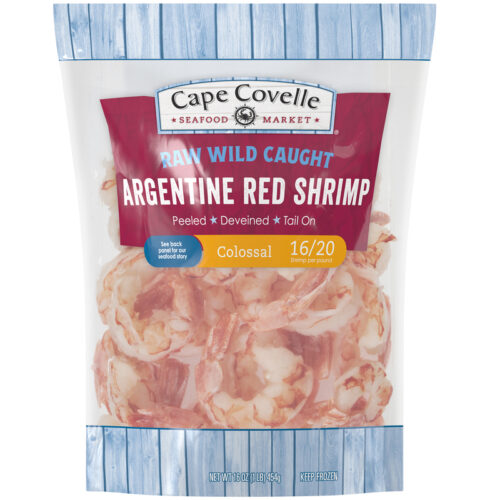 Cape Covelle Seafood Market Argentine Red Shrimp Colossal 16 oz