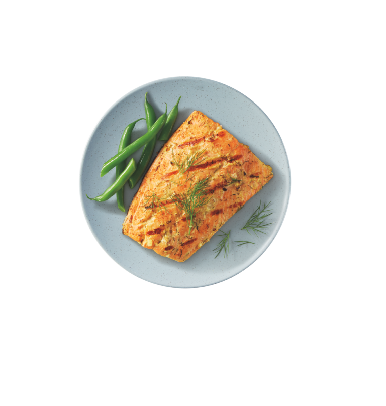 Brown Mustard Baked Salmon
