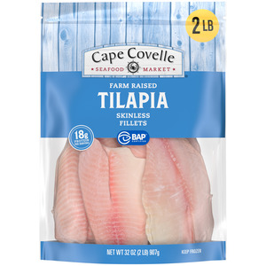 Cape Covelle Seafood Market Farm Raised Tilapia 32 oz