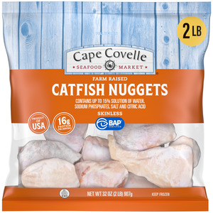 Cape Covelle Seafood Market Farm Raised Catfish Nuggets 32 oz